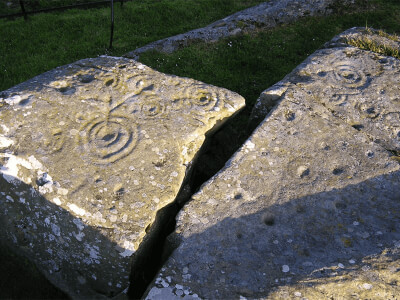 Drumtroddan cup and ring marked rocks
