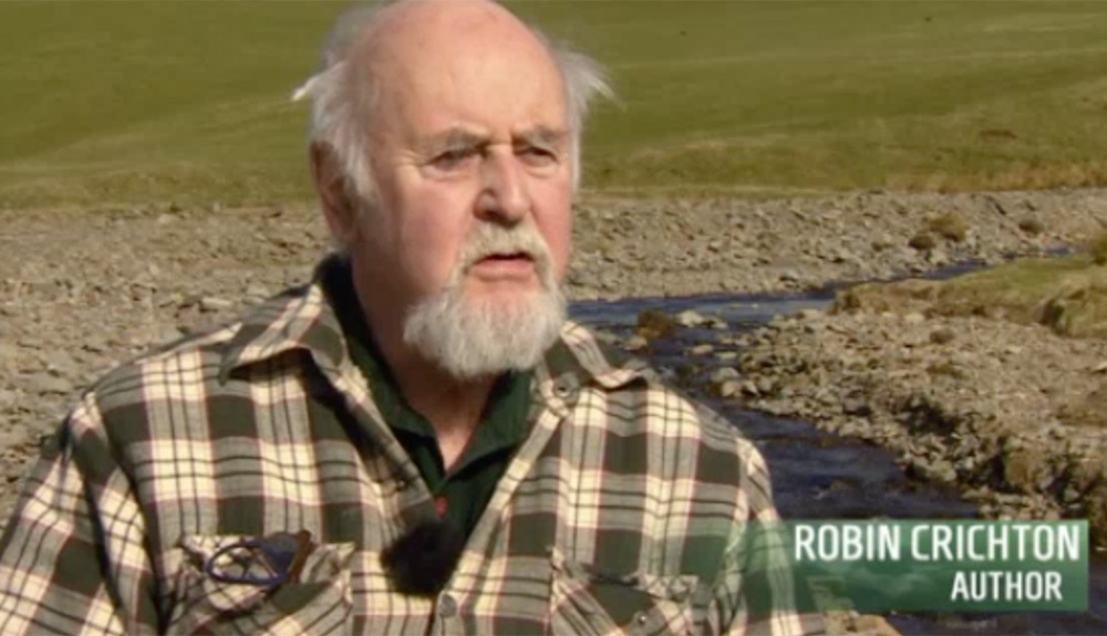 Robin Crichton, Author, on the Merlin Trail